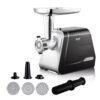 Powerful 1000W electric meat grinder machine with stainless steel blades for effortless meat processing and versatile kitchen use.