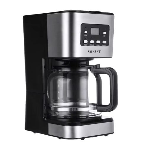 Fully automatic all-in-one drip coffee machine with grinding function for cappuccino and tea making