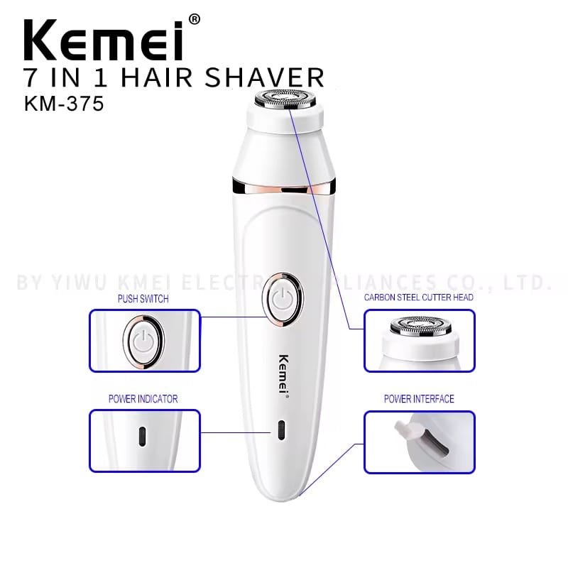 IMG_0149 Ladies Hair Shaver KEMEI