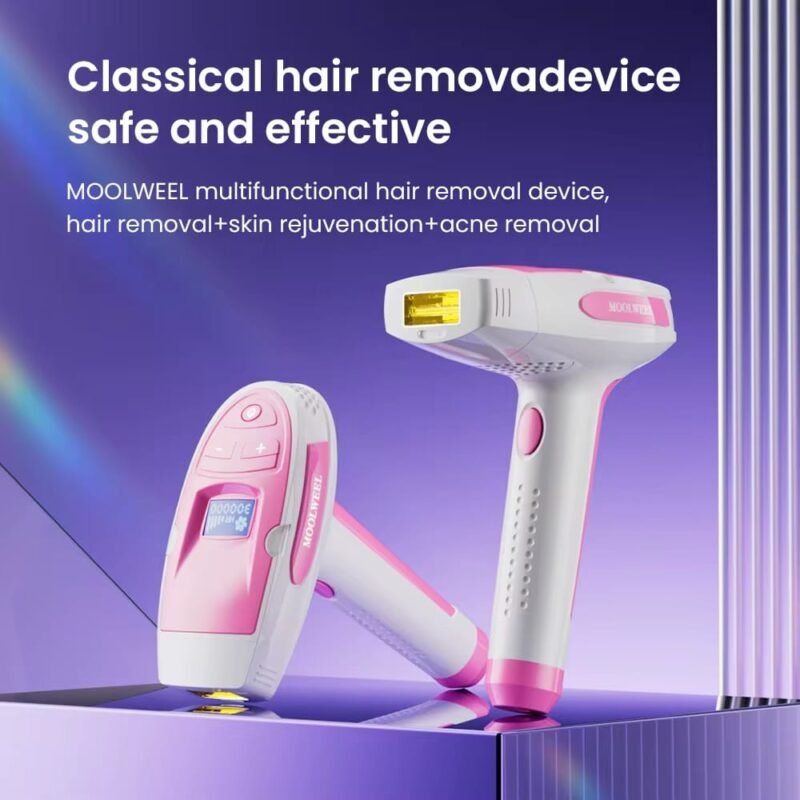 Hair Removal Device for Face and Body