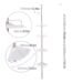 Extendable wall mounted bathroom shelf