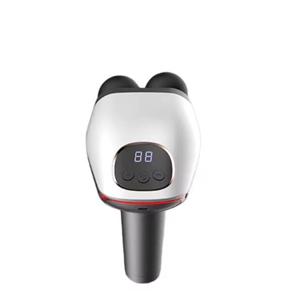 double head mini massage gun deep tissue quiet percussion massager