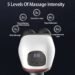 double head mini massage gun deep tissue quiet percussion massager