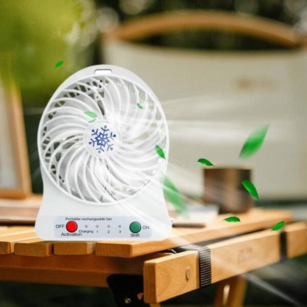 Rechargeable USB fan
