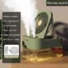 Dual spray fan
