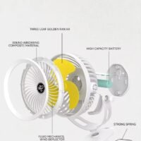three in one fan lamp
