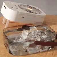Dual spray fan