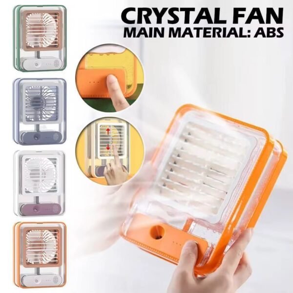 transparent spray light Fan