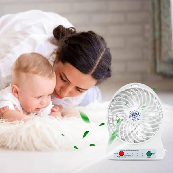 Rechargeable USB fan