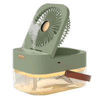 Dual spray fan