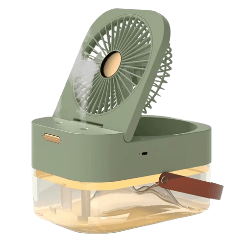Dual spray fan