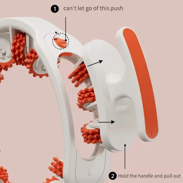 Deep Tissue Foam Roller for Full Body Muscle Massage and Recovery