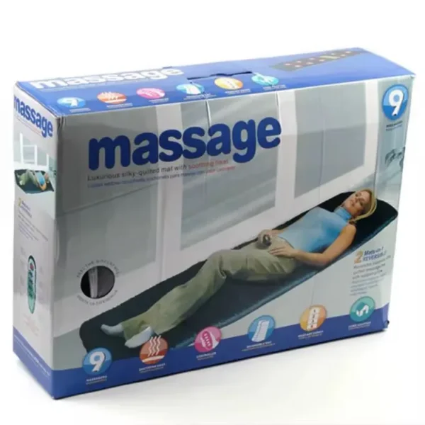 Heated Full Body Electric Massage Mattress and Blanket for Home Use and Elderly Care