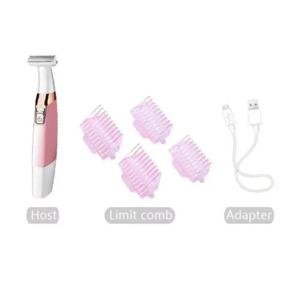 Kemei KM-1900 Rechargeable Electric Shaver and Epilator for Women’s Body Hair Removal