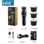 HTC AT-118 Portable Hair Clipper and Trimmer with Type-C Fast Charging