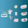 Portable Painless Electric Epilator for Women with LED Body Shaver - Hair Removal for Household Use
