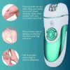 Portable Painless Electric Epilator for Women with LED Body Shaver - Hair Removal for Household Use