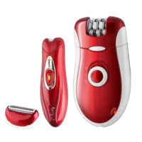 KM-3068 3-in-1 Portable Electric Epilator and Shaver for Women – Painless Hair Remover