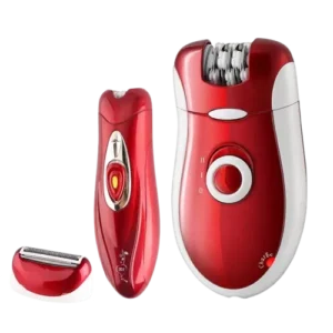 KM-3068 3-in-1 Portable Electric Epilator and Shaver for Women – Painless Hair Remover