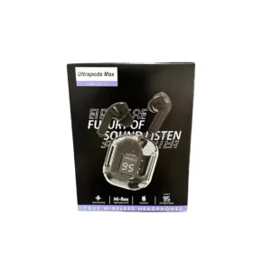 V5.3 Air31 transparent TWS wireless earphones with hi-fi stereo sound and waterproof design