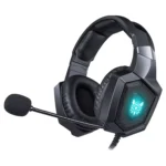 Onikuma K8 gaming headset with RGB lighting and over-ear design