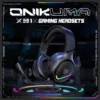 Onikuma X31 RGB Gaming Headset – Wired for PC & PS4/PS5 Onikuma X31 wired gaming headset with RGB lighting for PC and PlayStation