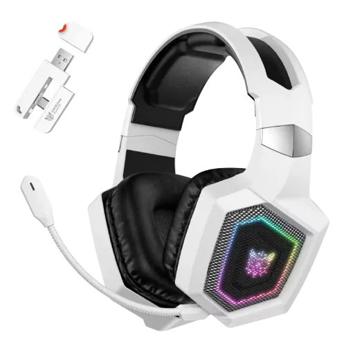GT806 Wireless Gaming Headset – 2.4GHz Multi-Mode Over-Ear Headphones with Deep Bass & Microphone GT806 2.4GHz wireless gaming headset with over-ear stereo sound, bass boost, and built-in microphone