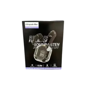 V5.3 Air31 transparent TWS wireless earphones with hi-fi stereo sound and waterproof design