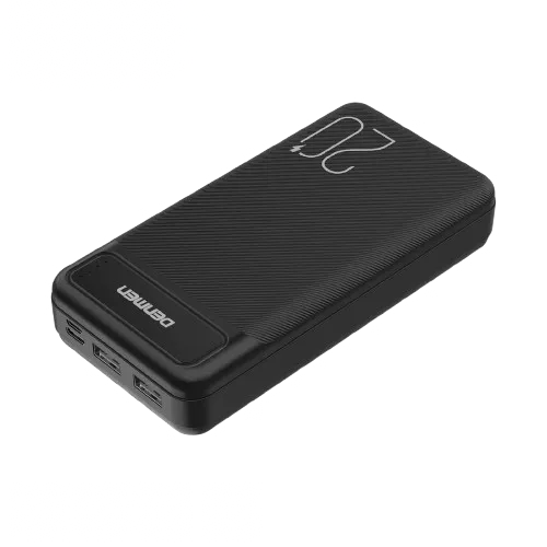DENMEN 20000mAh portable power bank with fireproof ABS PC case and CE safety protection