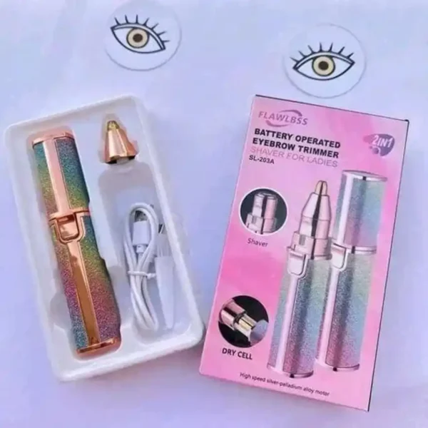 Battery operated eyebrow trimmer | shaver for lady