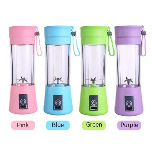 PORTABLE AND RECHARGEABLE BATTERY JUICE BLENDER