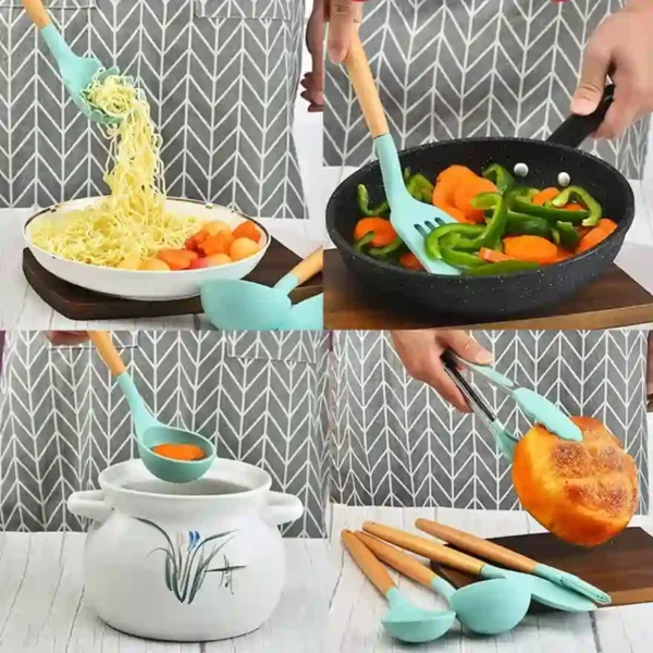 SILICONE KITCHEN UTENSILS