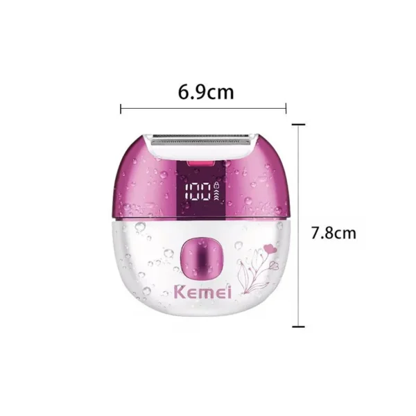 Rechargeable mini lady's shaver - KEMEI KM-285