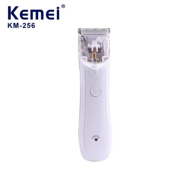 Body hair trimmer for woman, charge indicator - KEMEI KM-256