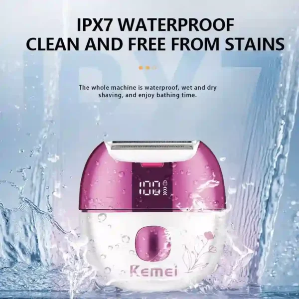 Rechargeable mini lady's shaver - KEMEI KM-285