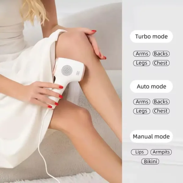 IPL sapphire freezing point hair removal - KEMEI KM-7106